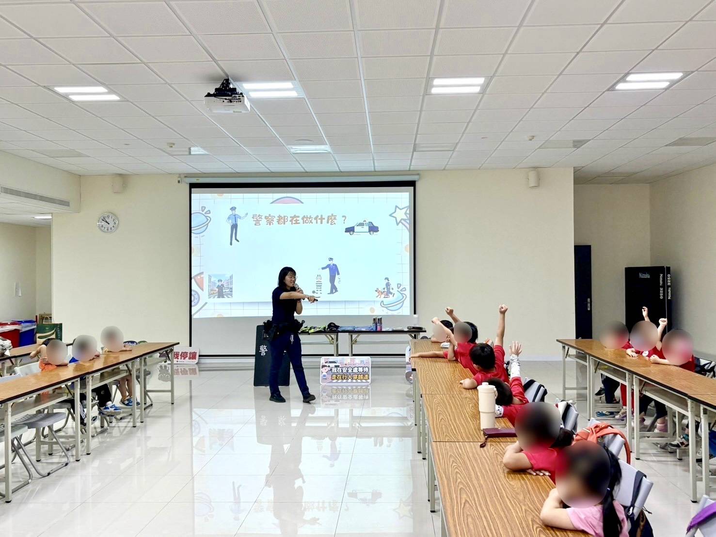 小小公民第一課 初鹿附幼走訪臺東警察分局