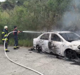 台東卑南河床火燒車　75歲翁重傷疑自燃　起火原因待釐清