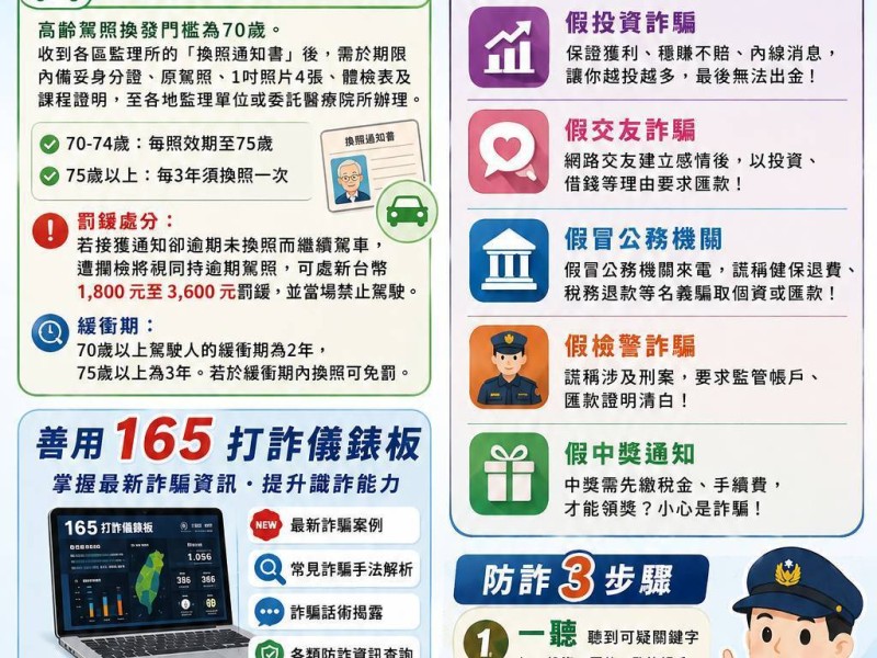 退休不退警覺！關山警察向退休公教人員宣導防詐 守護退休金安全