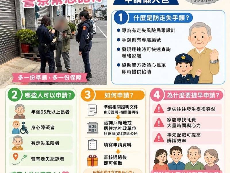 忘了回家的方向　永樂警察陪迷途翁找歸途