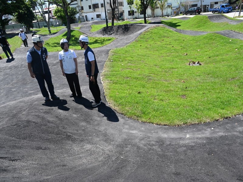 配合東博搶先體驗！極限運動公園「Pump Track 輪狀車賽道」7/3起開放