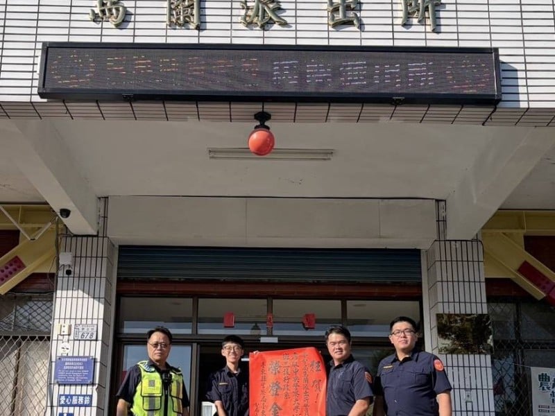 巾幗警察展現堅毅精神　馬蘭派出所警員張育慈錄取警大二技行政系