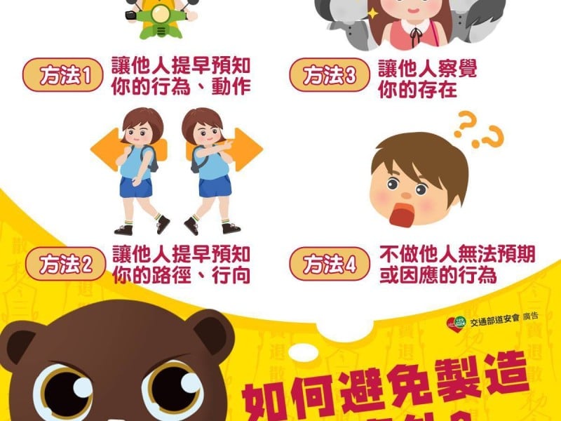 上路不用靠通靈　正確用路安全行