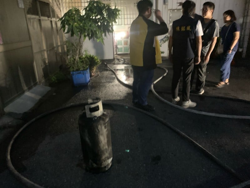 台東市柳州街民宅昨晚驚傳火警