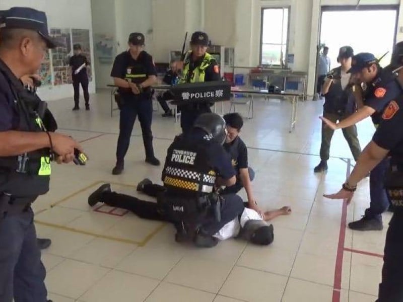 警分局辦理實兵演練，提升員警危機應變力