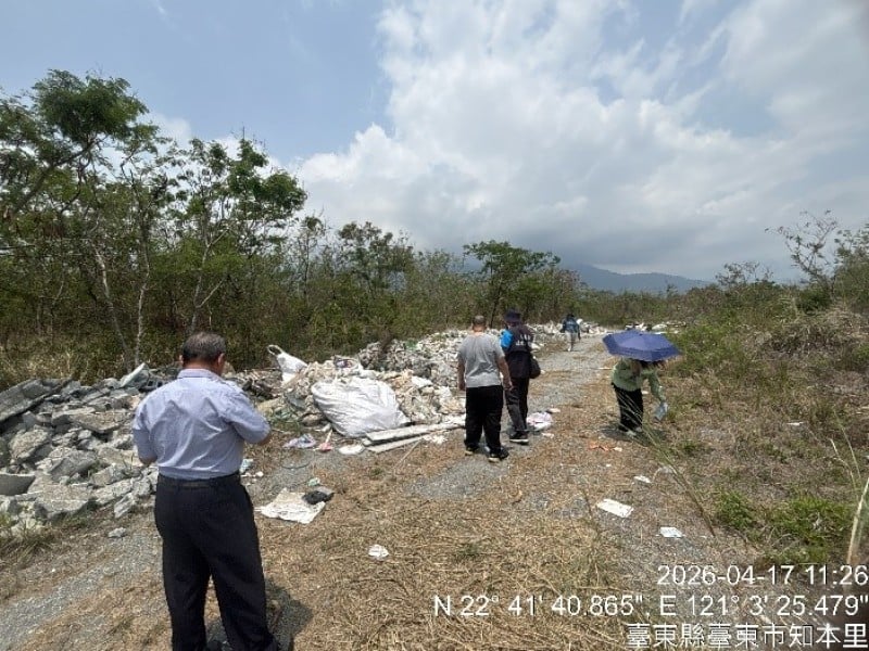 守護捷地爾環境 縣府呼籲杜絕「非法棄置」廢棄物