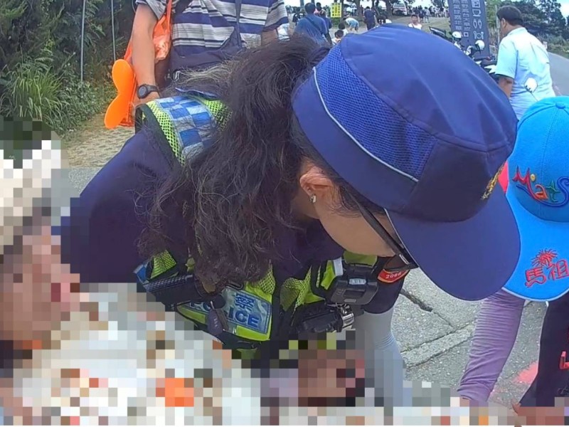 熱氣球嘉年華勤務暖心救援，即時協助身障女子脫困送醫