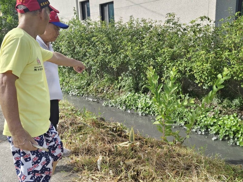 豪雨沖刷排水溝釀淤積　林文隆籲縣府儘速會勘改善