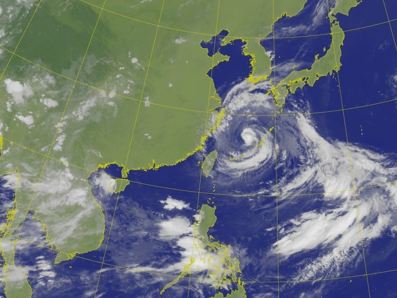 「白海豚」外圍環流中部以北豪大雨