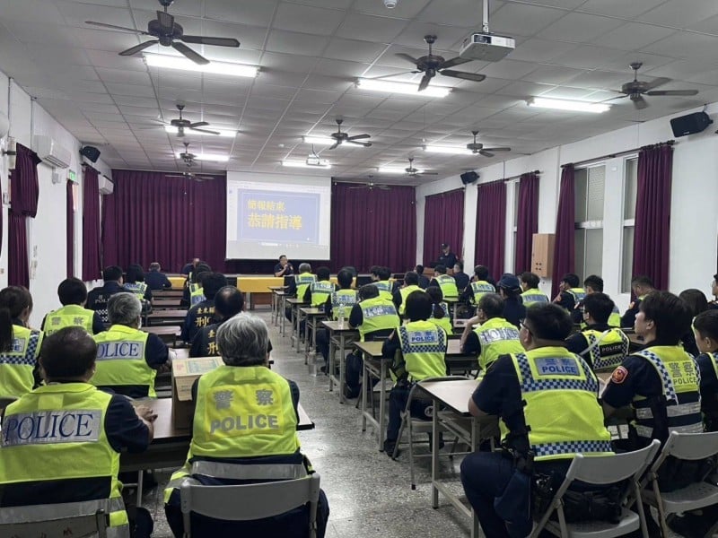 城鎮韌性防空演習登場 成功分局嚴密部署