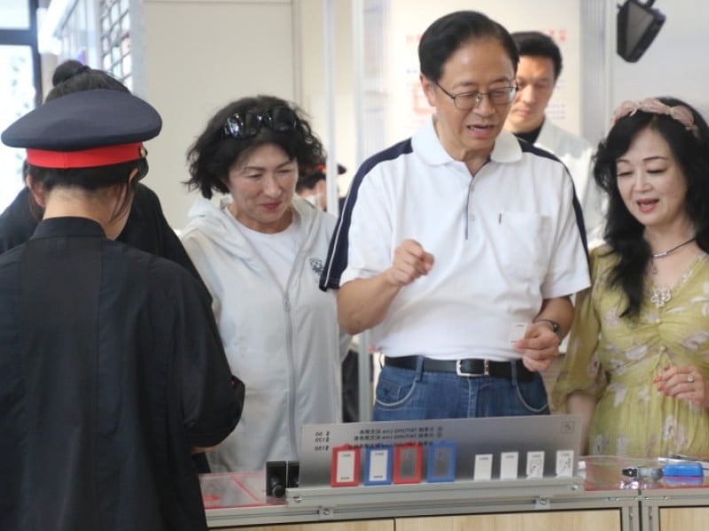 張善政率桃園市府團隊走訪東博會