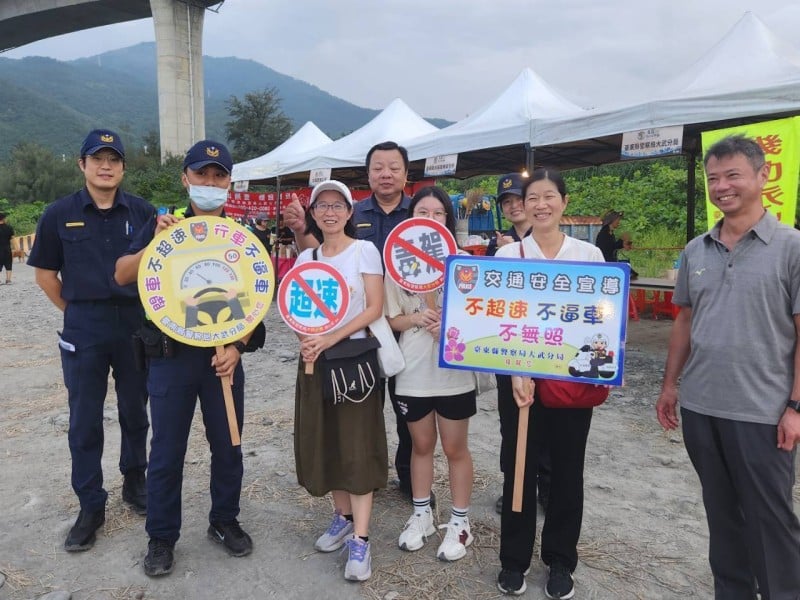 打造歡樂金崙海洋音樂節，警力進駐維安宣導齊發力