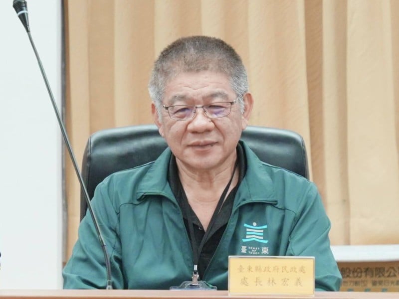 臺東縣政府民政處長林宏義出任第二席副縣長