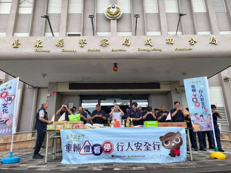 普渡凝聚同仁向心力，守護轄區安寧祈平安