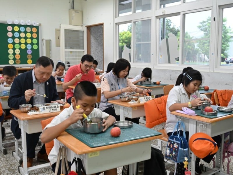 臺東營養午餐再升級 餐費提高比照臺北市