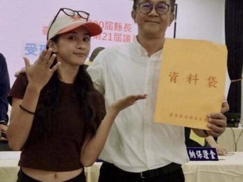 台東公職登記首日  首日第20屆縣市長候選人無人登記   縣議員參選人陳政宗搶頭香