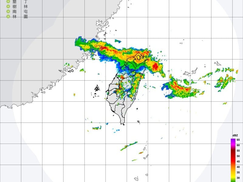花、東、屏山區易有大雨