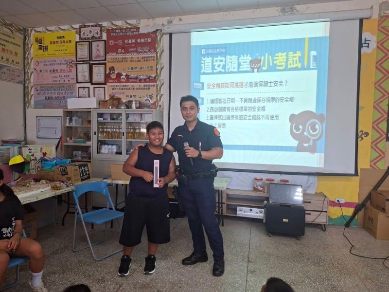 進入校園法治宣導，建立學童安全觀念