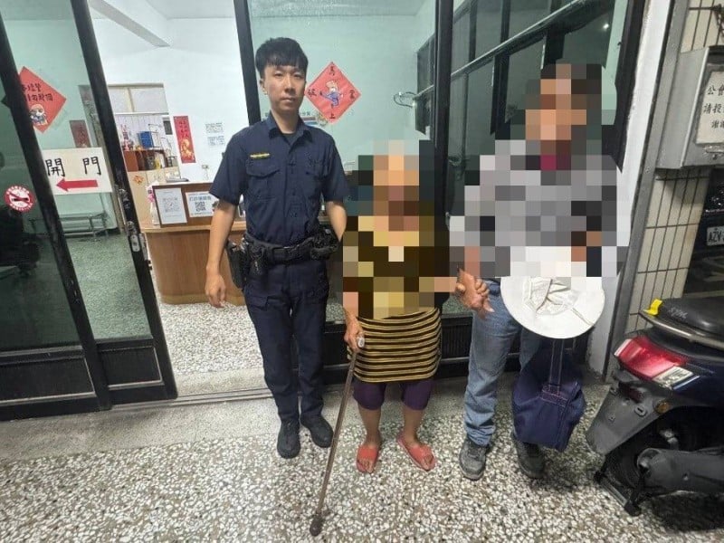八旬長者晚歸家人憂　豐里警民接力尋人平安返家