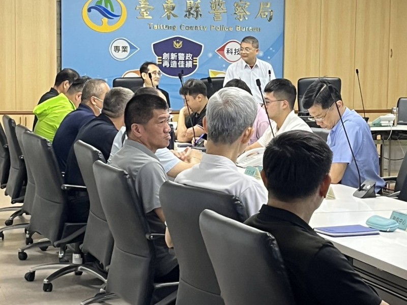 東警召開會報倡議廉能 共好專業永續