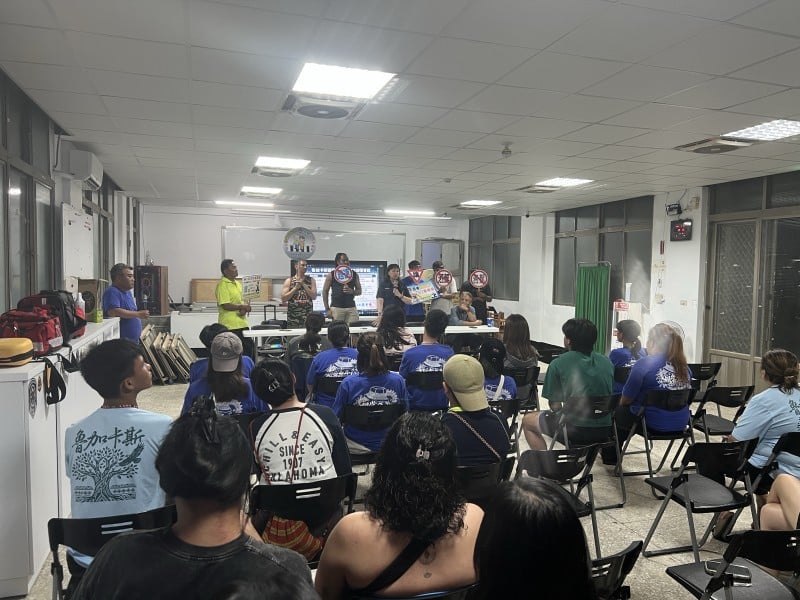 提昇部落居民法律意識，宣導選舉法令交通安全