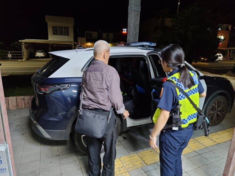 長者遠到臺東迷途，協助踏上返家路程
