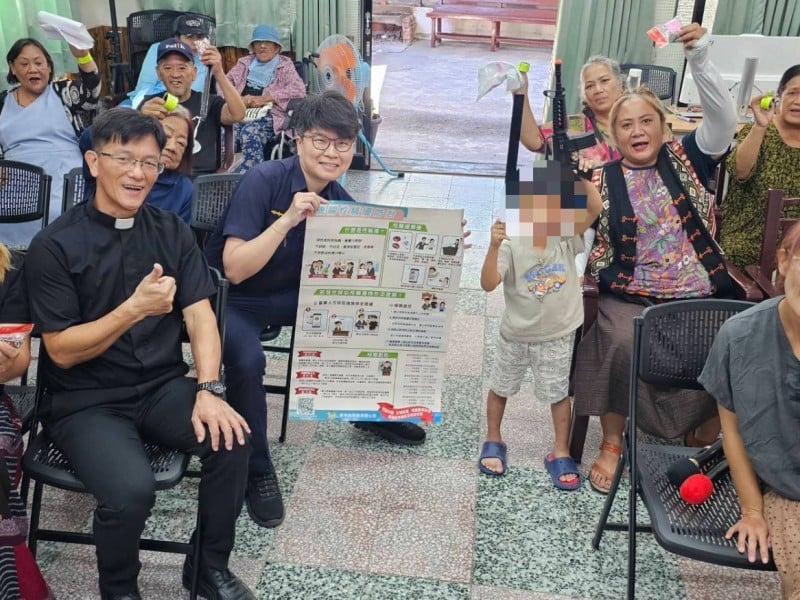 深入教會傳遞安全觀念，生動宣導結合實用好禮