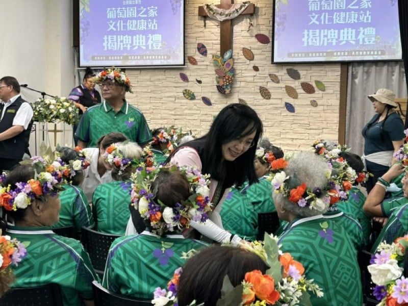 立委陳瑩爭取台東豐田里設置文化健康站「揭牌啟用」