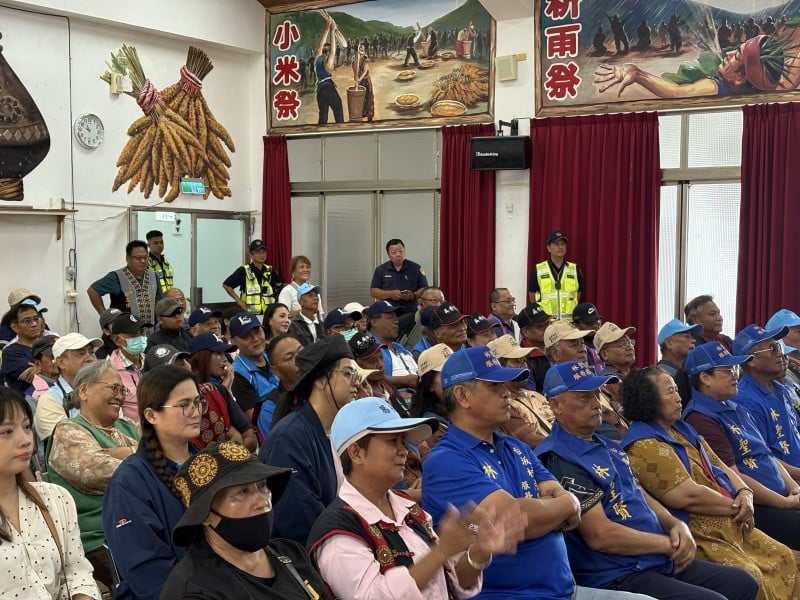 南迴區候選人號次抽籤！選舉安全大武警不缺席
