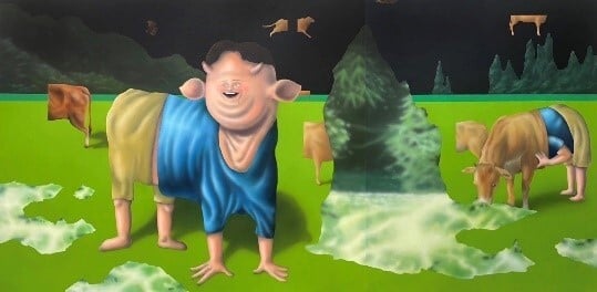 林祐愷_第1名試圖轉生成黃牛的我想跟黃牛們當朋友_西方媒材類.jpg