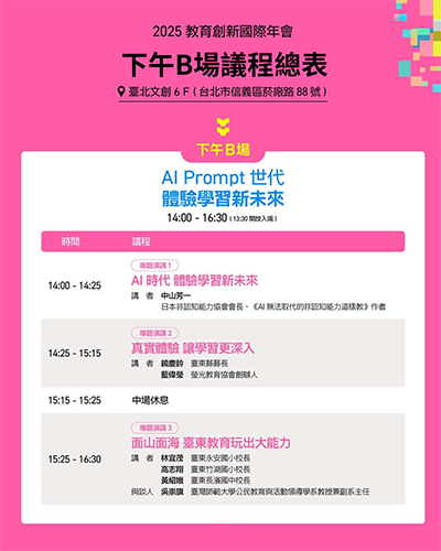 2025教育創新國際年會